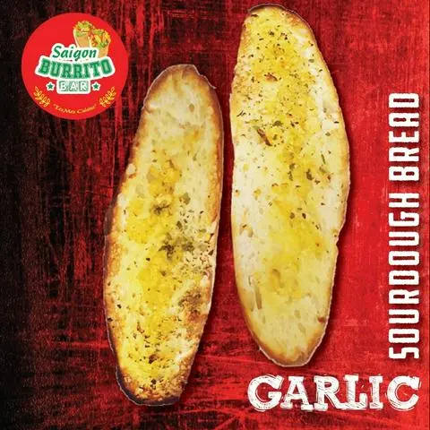 Hình ảnh Bánh Mì Nguyên Cám Men Chua Bơ Tỏi | Garlic Sourdough Whole Wheat Bread
