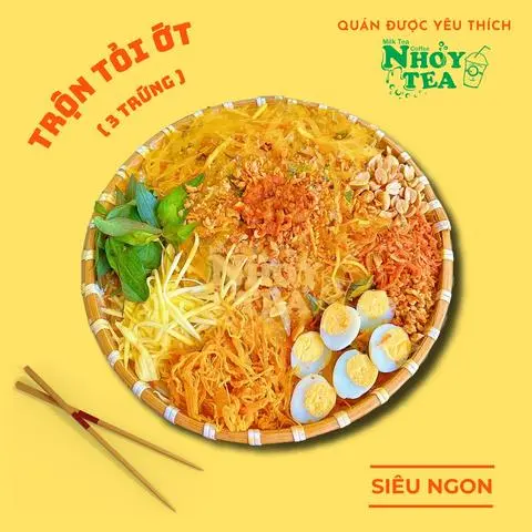 Hình ảnh Trộn SaTế Tỏi Ớt (3 Trứng)