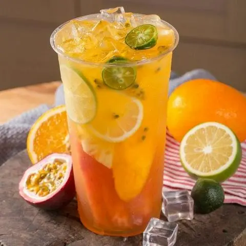Hình ảnh Trà Trái Cây Nhiệt Đới - Uống Là Ghiền