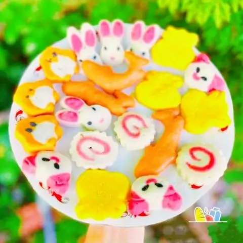 Hình ảnh Chả Cá Hoạt Hình (4 Con), Chiên Lắc Phô Mai Kèm (Tương Ớt, Cà)