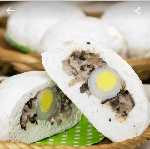 Hình ảnh Bánh Bao Trứng Cút
