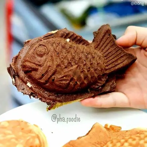 Hình ảnh Bánh Cá Bột cacao nhân ( Bánh OREO )