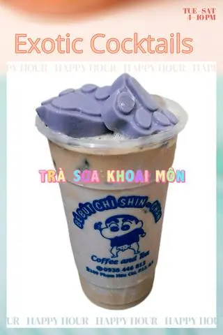 Hình ảnh Trà Sữa Khoai Môn SHINCHAN 