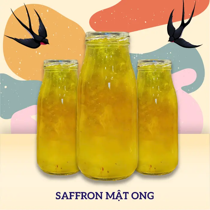 Hình ảnh Yến chưng saffron mật ong