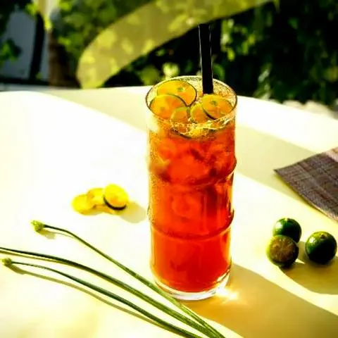 Hình ảnh Hồng trà tắc