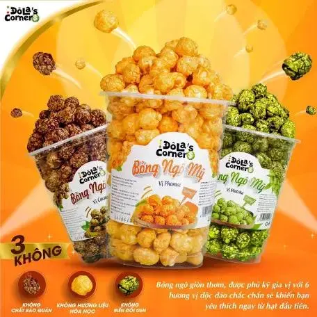 Hình ảnh Bỏng Bắp Rang Bơ