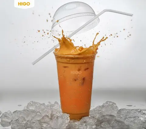 Hình ảnh Trà Sữa Thái Đỏ + Thạch Cá Heo 