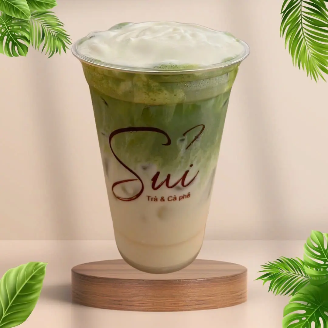 Hình ảnh Matcha Latte Kem muối