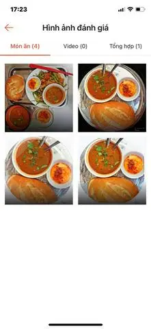 Hình ảnh chén Phá lấu bánh mì