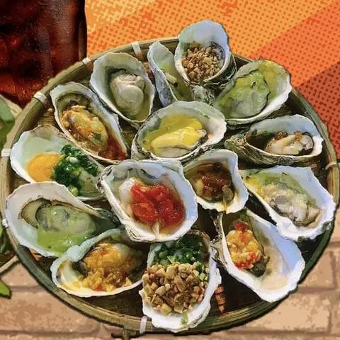Hình ảnh Mẹt Hàu Nướng Út Báo - 15 Vị Sốt (15 con)