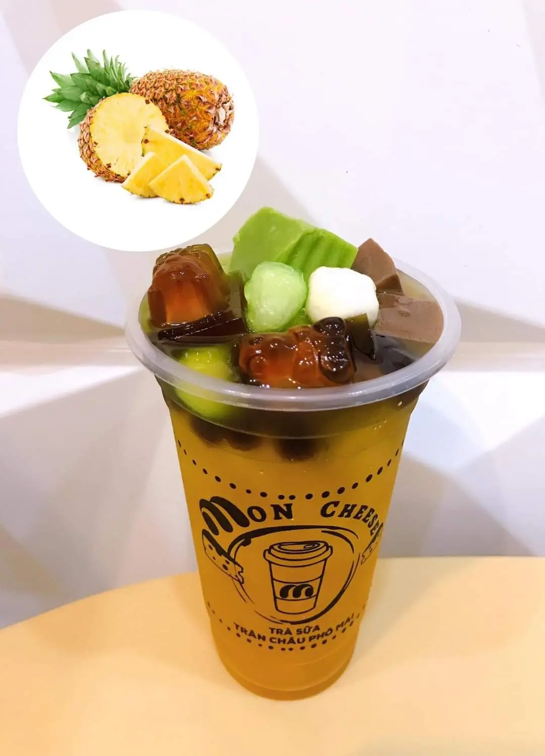 Hình ảnh TRÀ THƠM MẬT đặc biệt ( có miếng thơm)