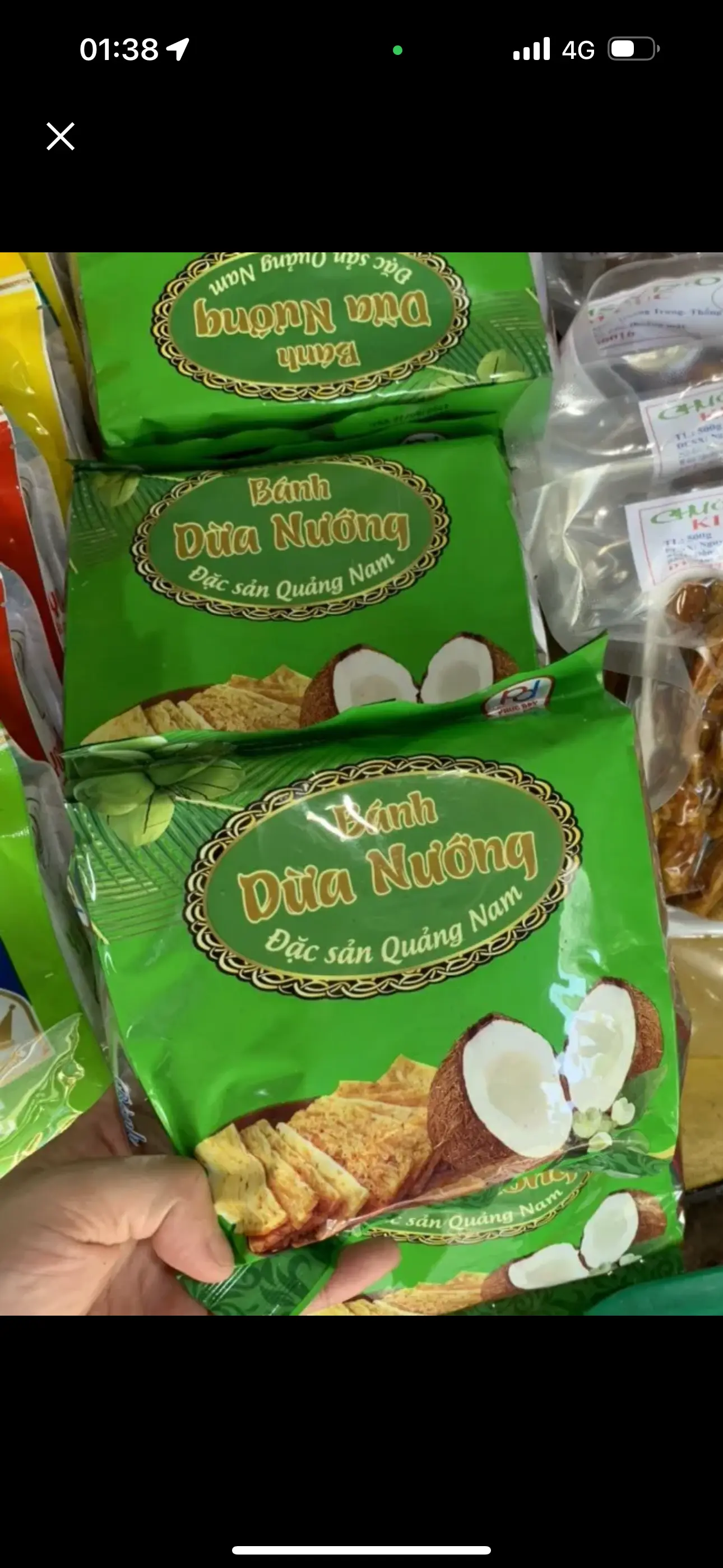 Hình ảnh bánh dừa nướng 