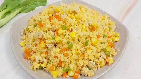 Hình ảnh cơm chiên dương châu chay
