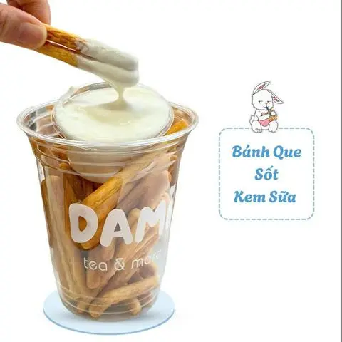 Hình ảnh Bánh Que Sốt Kem Sữa