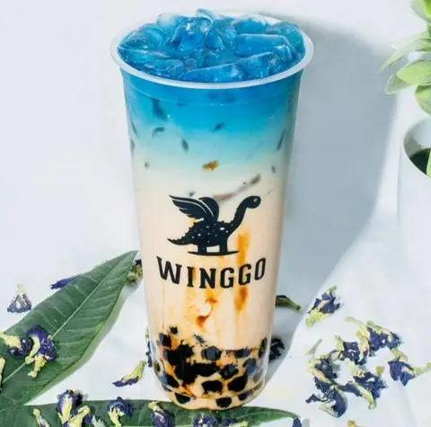 Hình ảnh Trà Sữa Hoa Đậu Biếc 700ml