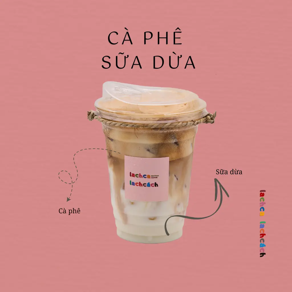 Hình ảnh Cà phê sữa dừa