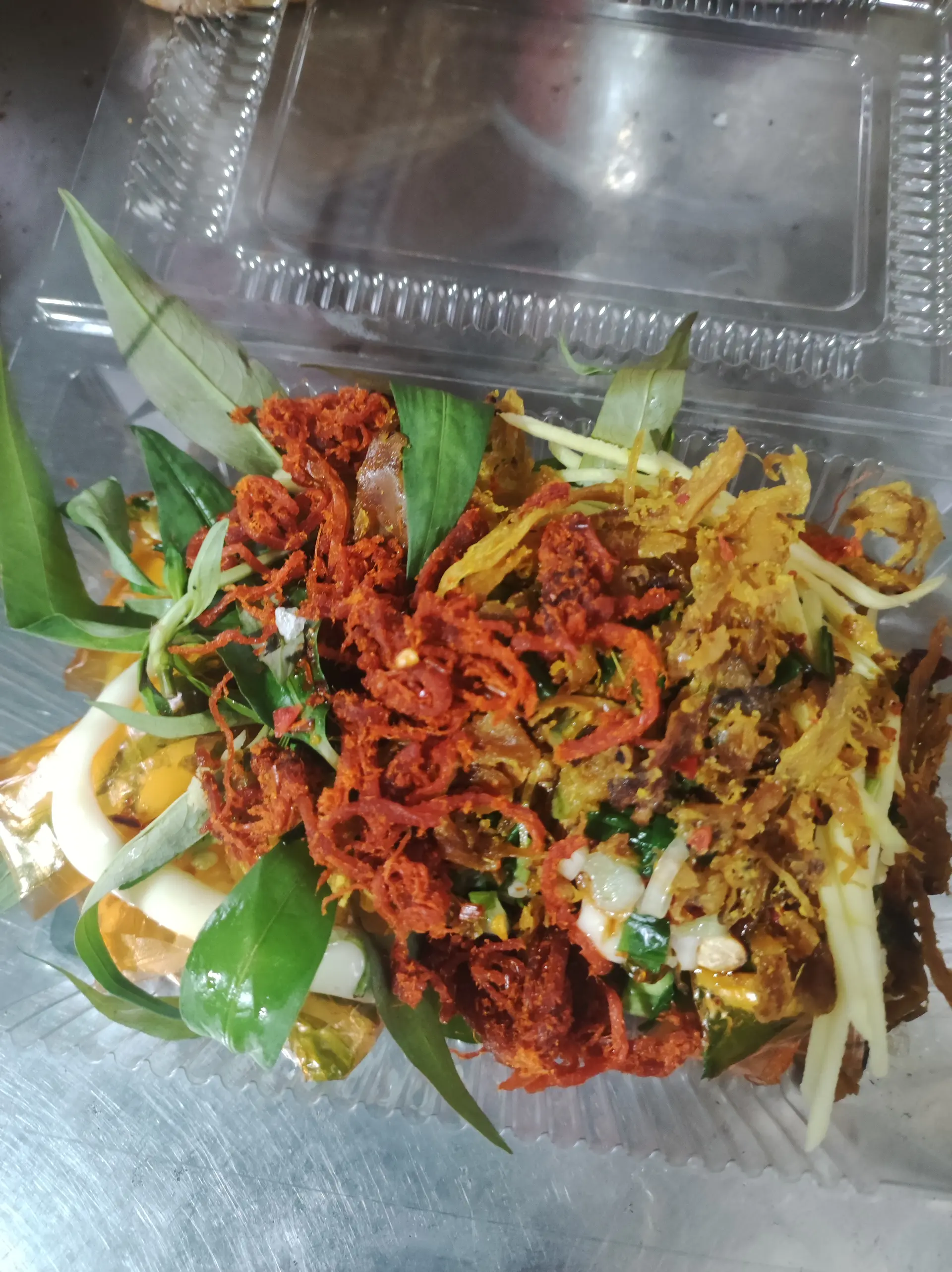 Hình ảnh bánh tráng cuốn thập cẩm 