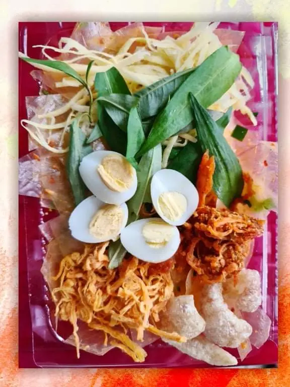 Hình ảnh BT trộn sate tỏi đặc biệt