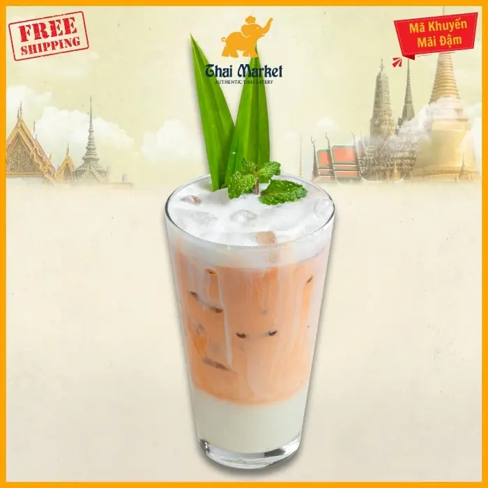 Hình ảnh Trà Sữa Thái Đỏ Latte