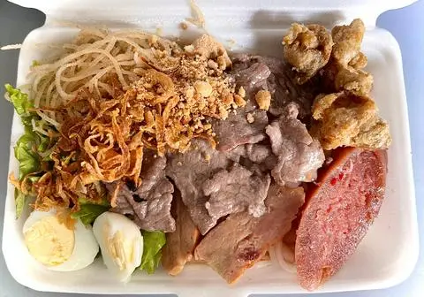 Hình ảnh Phở bò trộn