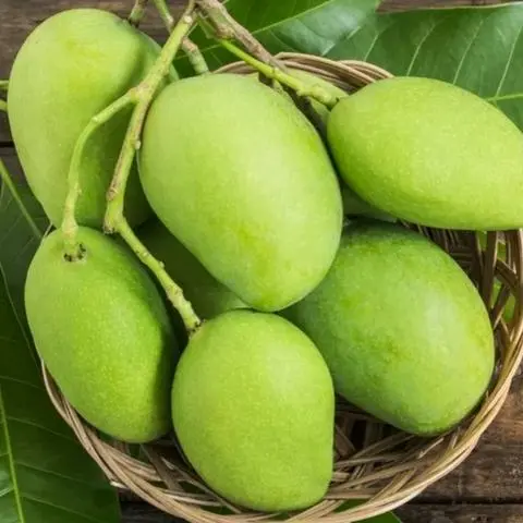 Hình ảnh xoài cắt sẵn chấm muối 400g (muối nhà làm)