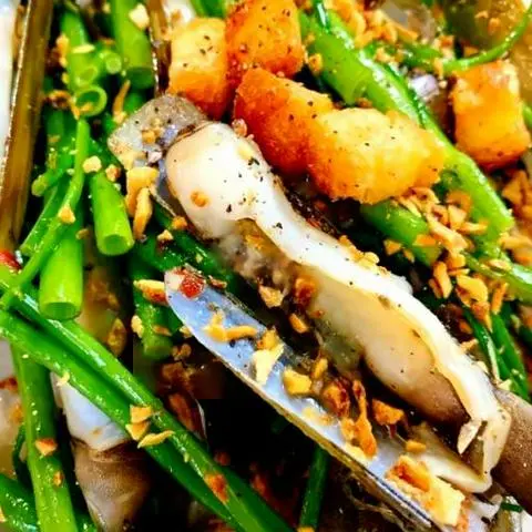 Hình ảnh ỐC MÓNG TAY XÀO RAU MUỐNG