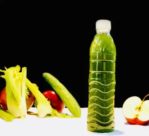 Hình ảnh Nước ép cần tây táo và dưa leo