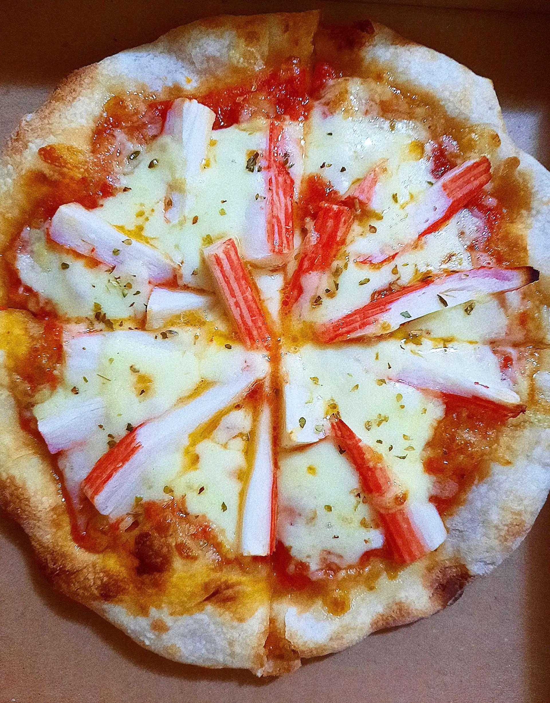 Hình ảnh Pizza thanh cua phô mai - S