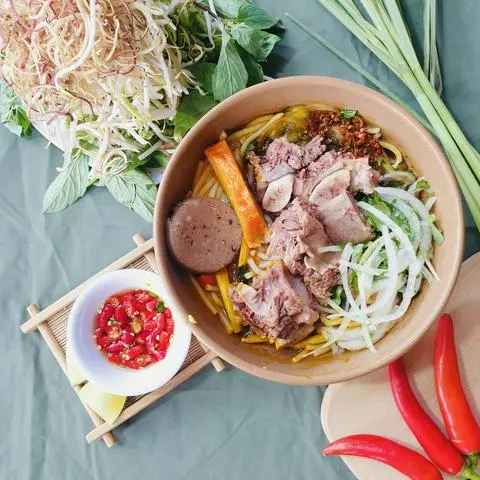 Hình ảnh Bun Xí Quách Chả + Pepsi