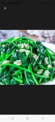 Hình ảnh Rau lang xào tỏi