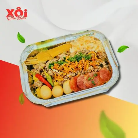 Hình ảnh Xôi bò băm băm băm