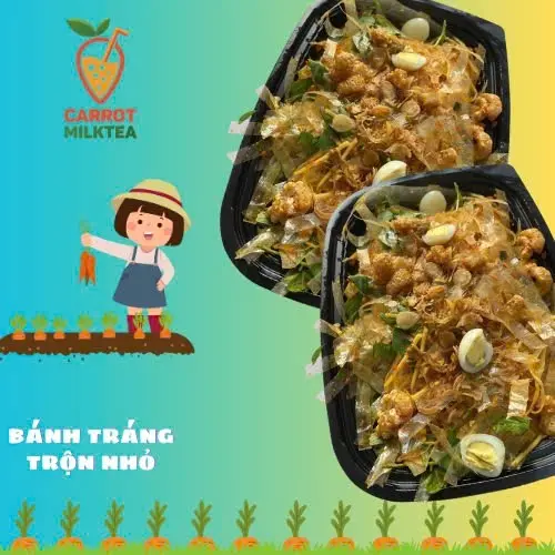 Hình ảnh Bánh tráng trộn nhỏ