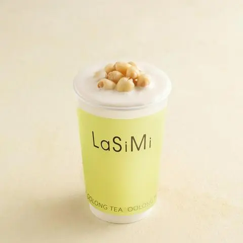 Hình ảnh Trà Ô Long Sen Vàng Kem Phô Mai