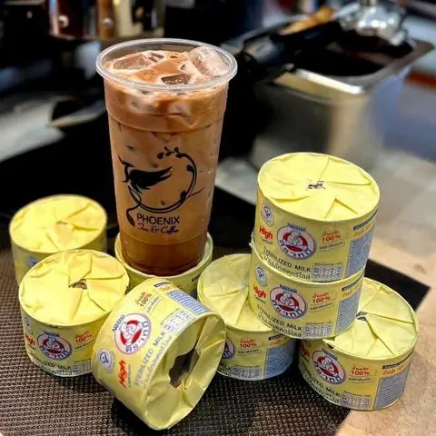 Hình ảnh Socola Latte Sữa Gấu Ly 700ml