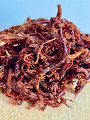 Hình ảnh Khô heo cháy tỏi | 100g