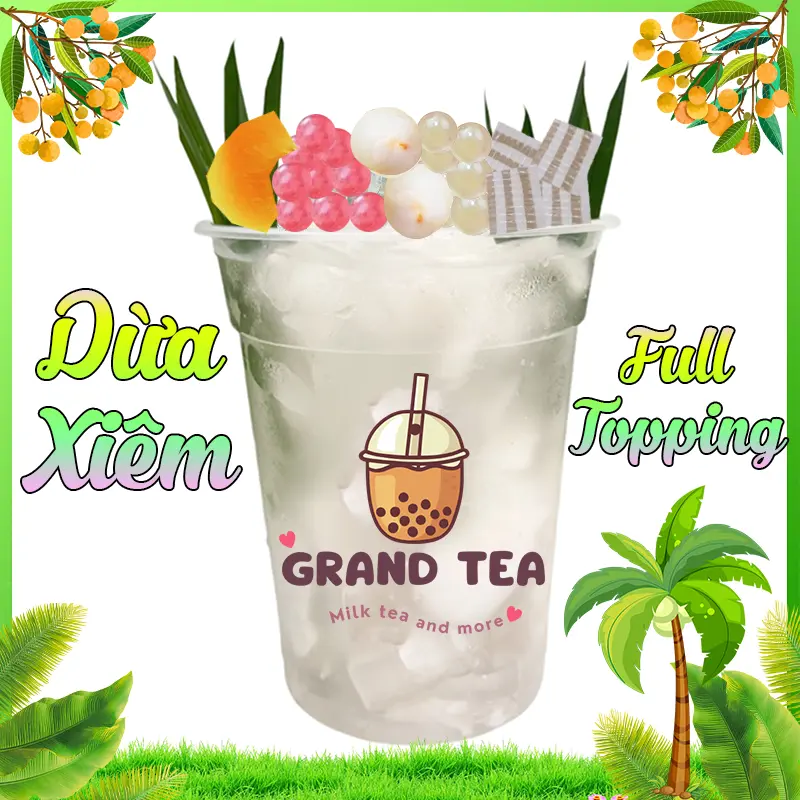 Hình ảnh Nước dừa tươi Full Topping/Coconut Water