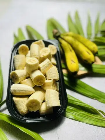 Hình ảnh Chuối Chín Cắt Sẵn - Hộp 500g
