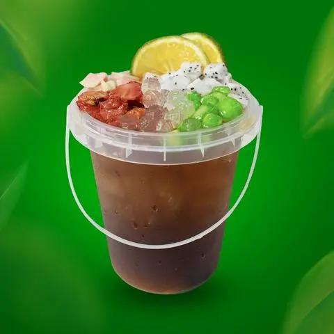 Hình ảnh Hồng Trà Xô Trái Cây Full Set Size 1L