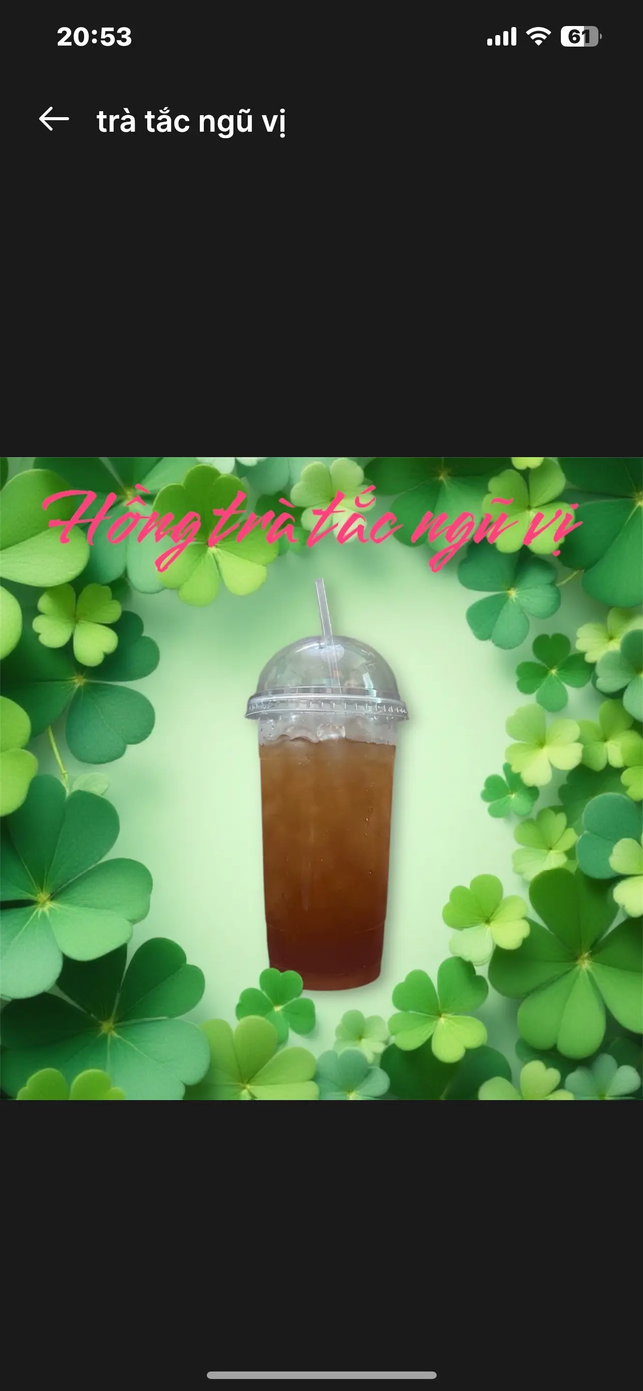 Hình ảnh trà tắc 