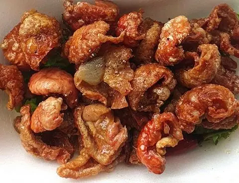 Hình ảnh Da gà chiên giòn
