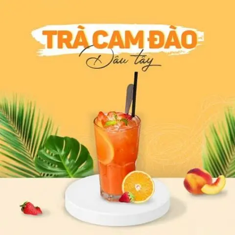 Hình ảnh Lục trà Cam - Đào - Dâu