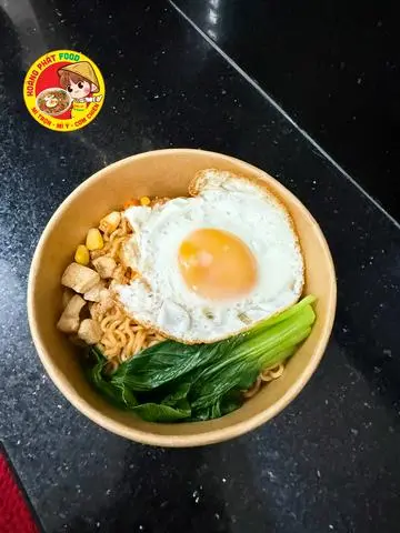 Hình ảnh Mì Cay Phô Mai trứng Ốp