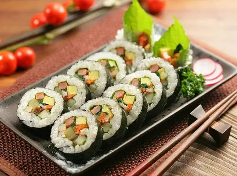 Hình ảnh Kimpap truyền thống