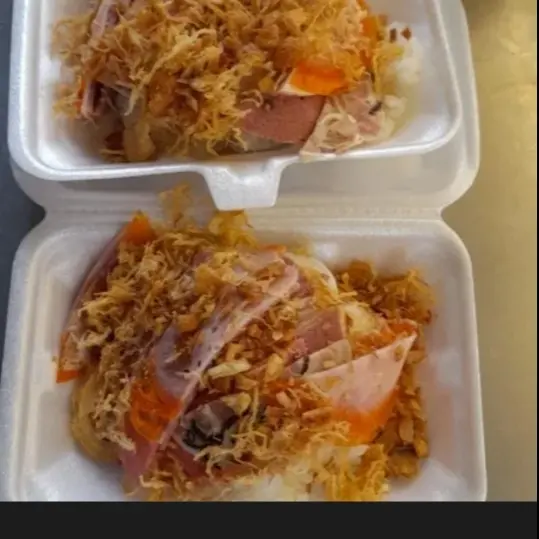 Hình ảnh Xôi mặn thịt chả