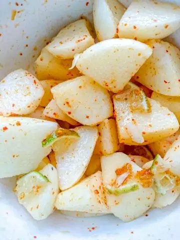 Hình ảnh Sắn non lắc muối tôm