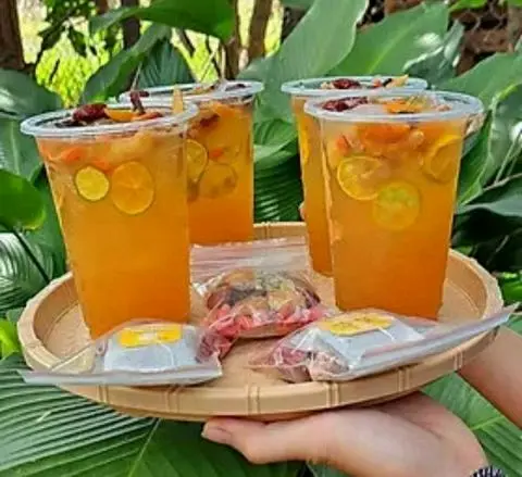 Hình ảnh Trà tắt khổng lồ fulm topping trân châu