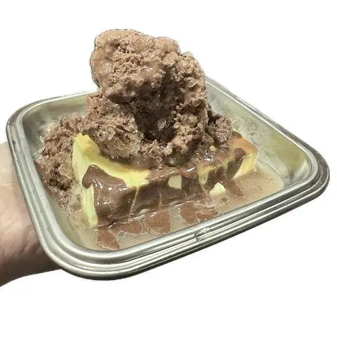 Hình ảnh Bánh flan socola chuối
