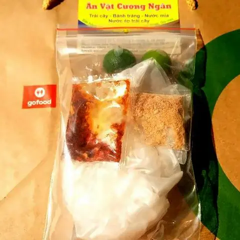 Hình ảnh Bánh tráng muối nhuyễn