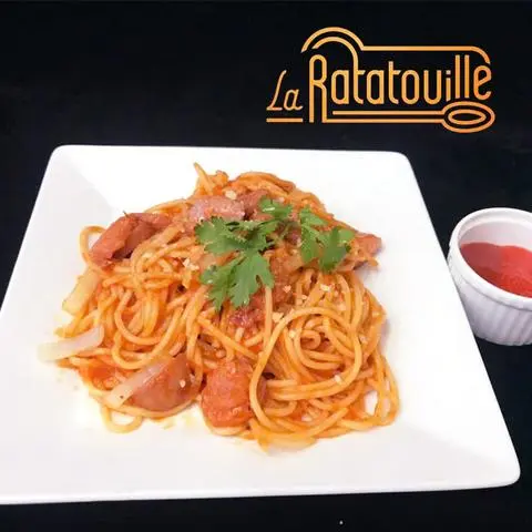 Hình ảnh Mì Ý Xúc Xích Sốt Cà Chua Ratatouille
