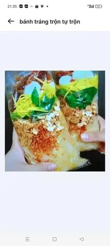 Hình ảnh Bánh tráng trộn tự trộn